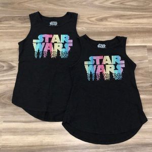 COPY - Star Wars tank tops in sizes L (10/12) and XL (14/16)
